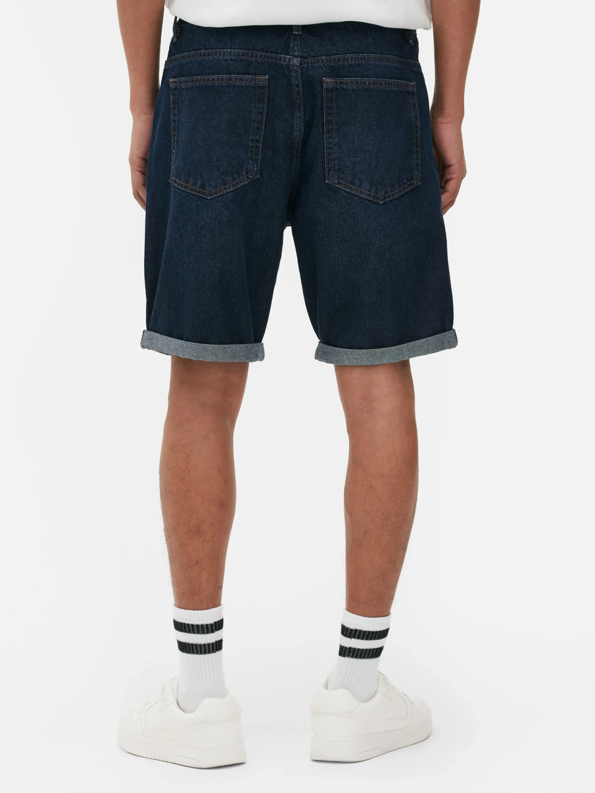 Hombre Primark Pantalones Cortos|Pantalones Vaqueros Cortos Rectos