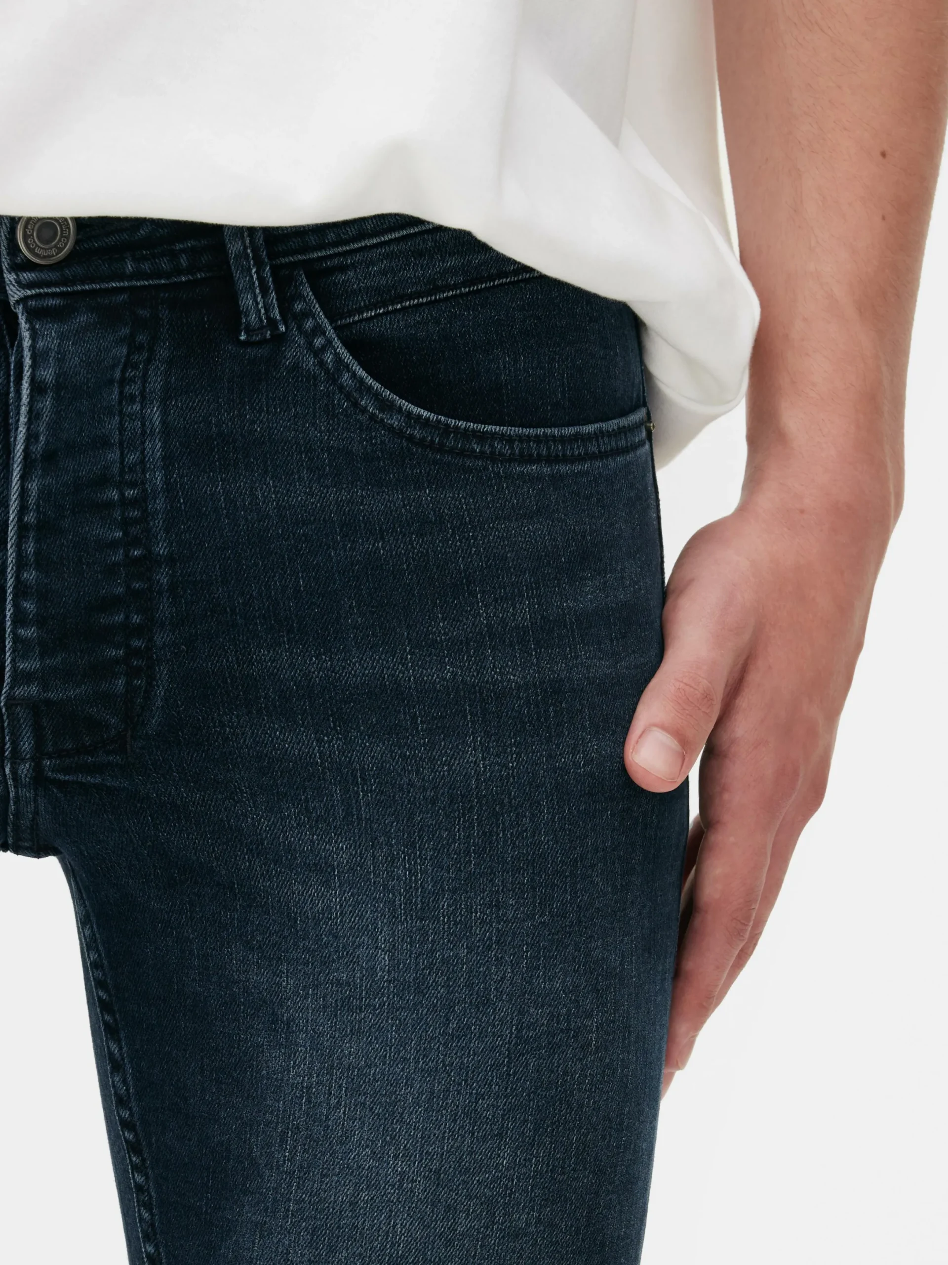 Hombre Primark Vaqueros|Pantalones Vaqueros De Corte Pitillo