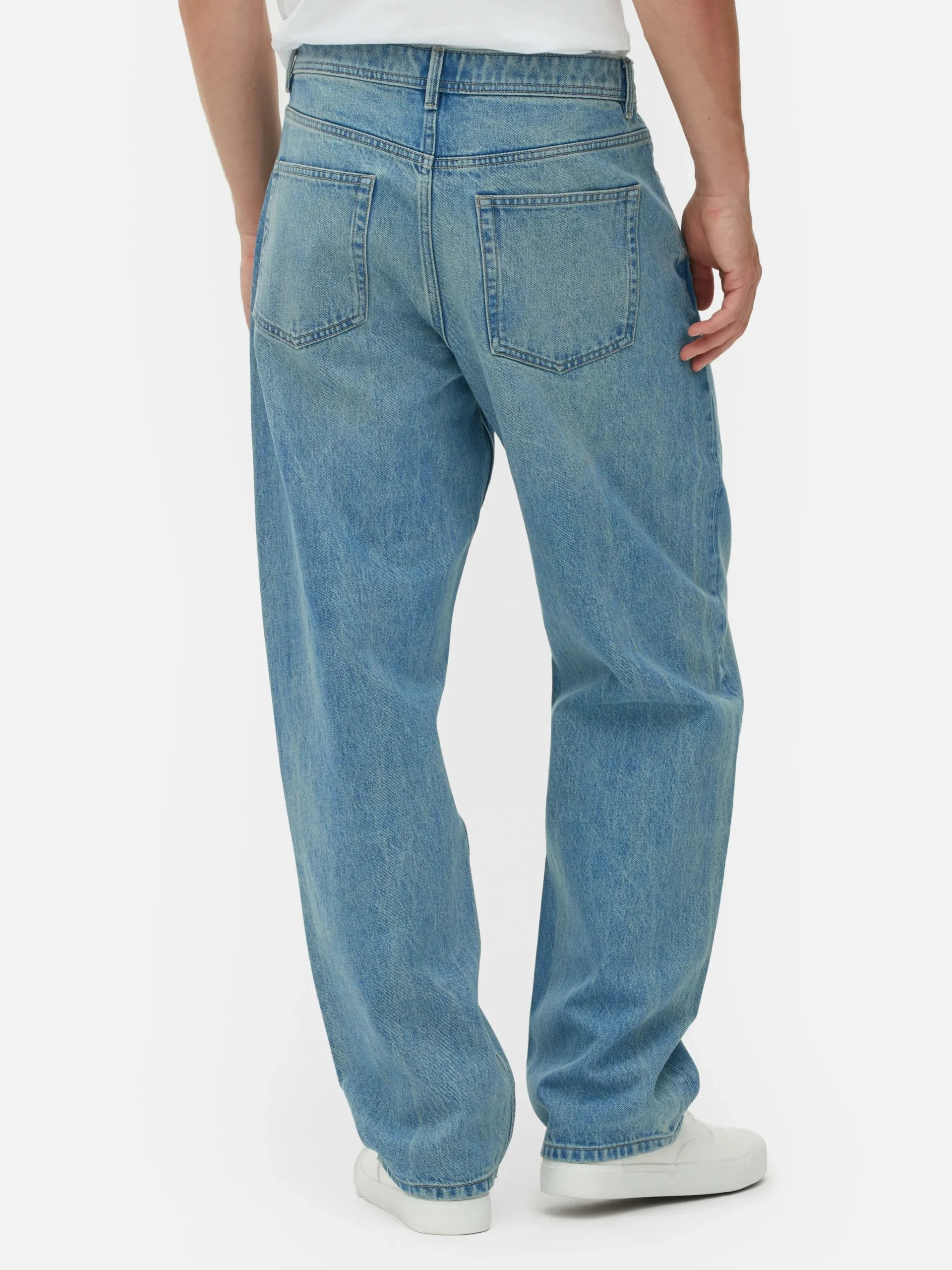 Hombre Primark Vaqueros|Pantalones Vaqueros De Corte Holgado