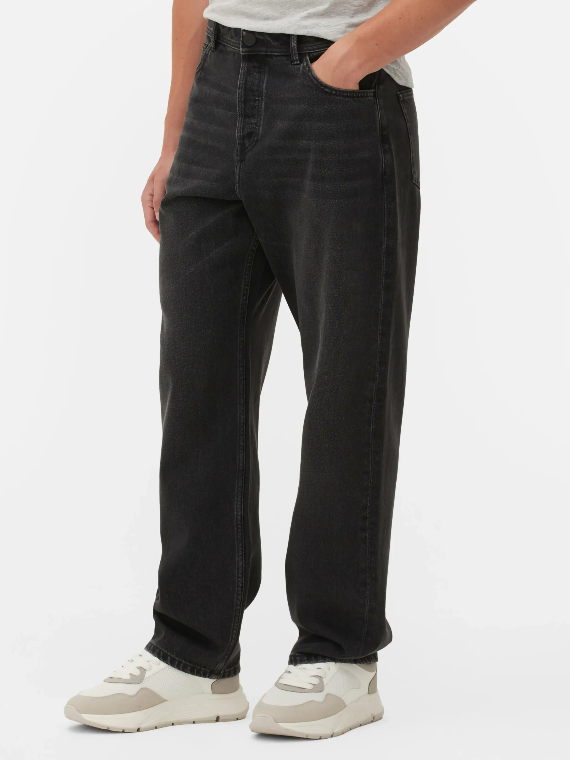 Hombre Primark Vaqueros|Pantalones Vaqueros De Corte Holgado