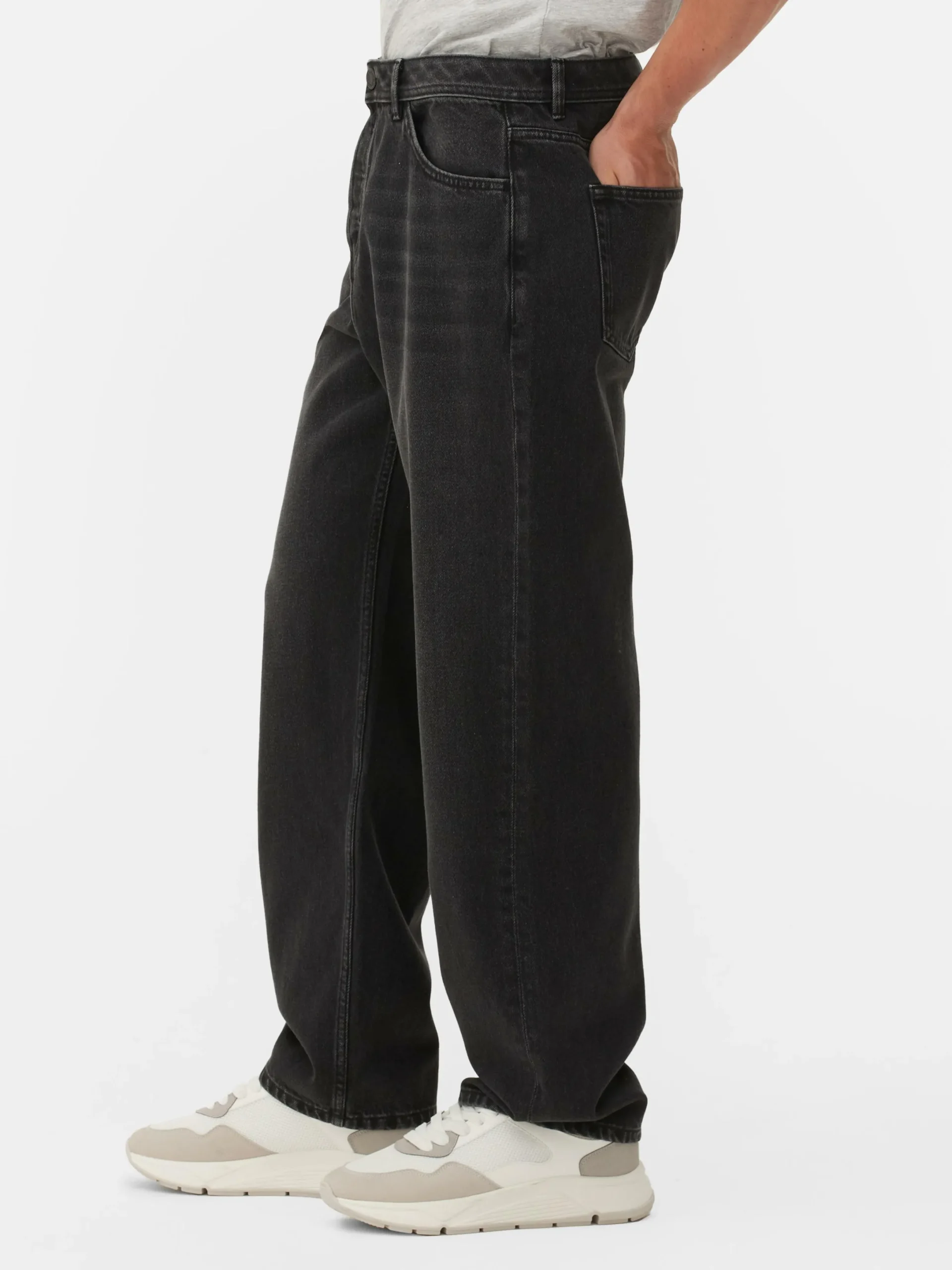 Hombre Primark Vaqueros|Pantalones Vaqueros De Corte Holgado