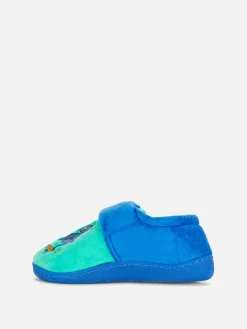 Niños Primark Zapatillas De Estar En Casa|Pantuflas Con Suela Cupsole Y Bordado De Dinosaurio