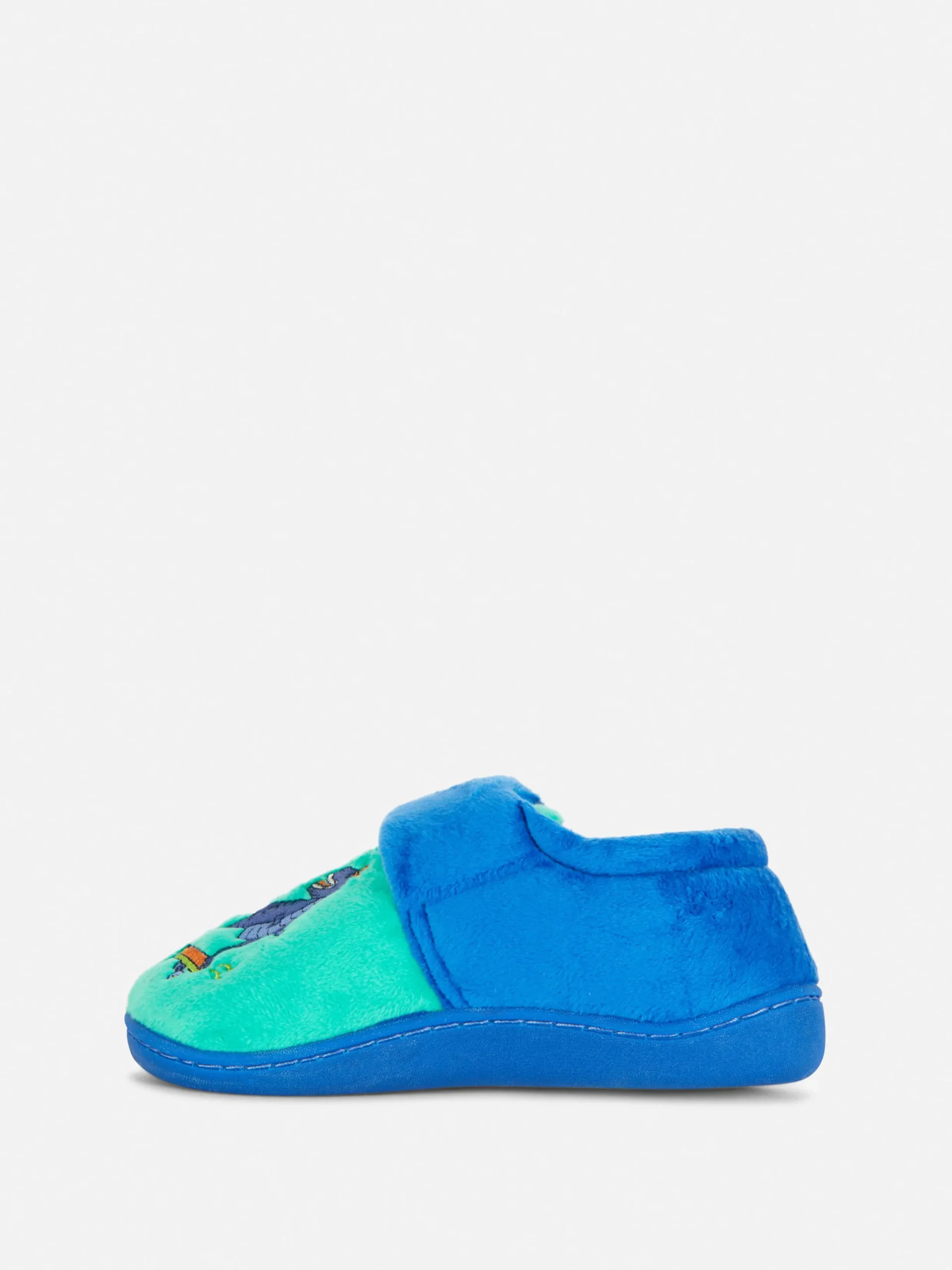 Niños Primark Zapatillas De Estar En Casa|Pantuflas Con Suela Cupsole Y Bordado De Dinosaurio