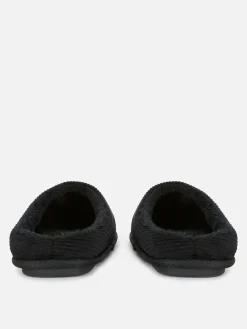 Hombre Primark Zapatillas De Estar En Casa|Pantuflas De Pana Destalonadas