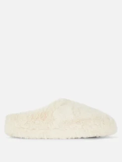 Mujer Primark Zapatillas De Estar En Casa|Pantuflas De Pelo Sintético
