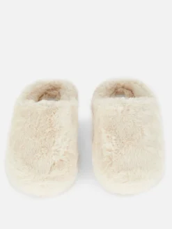 Mujer Primark Zapatillas De Estar En Casa|Pantuflas De Pelo Sintético