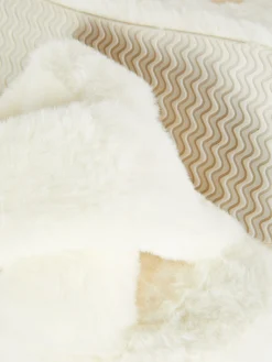 Niños Primark Zapatillas De Estar En Casa|Pantuflas De Pelo Sintético Con Tiras Cruzadas