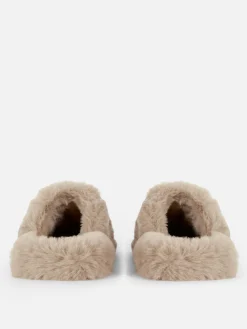 Mujer Primark Zapatillas De Estar En Casa|Pantuflas De Pelo Sintético