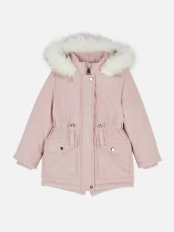 Niños Primark Abrigos Y Chaquetas|Parka Con Capucha Y Pelo Sintético