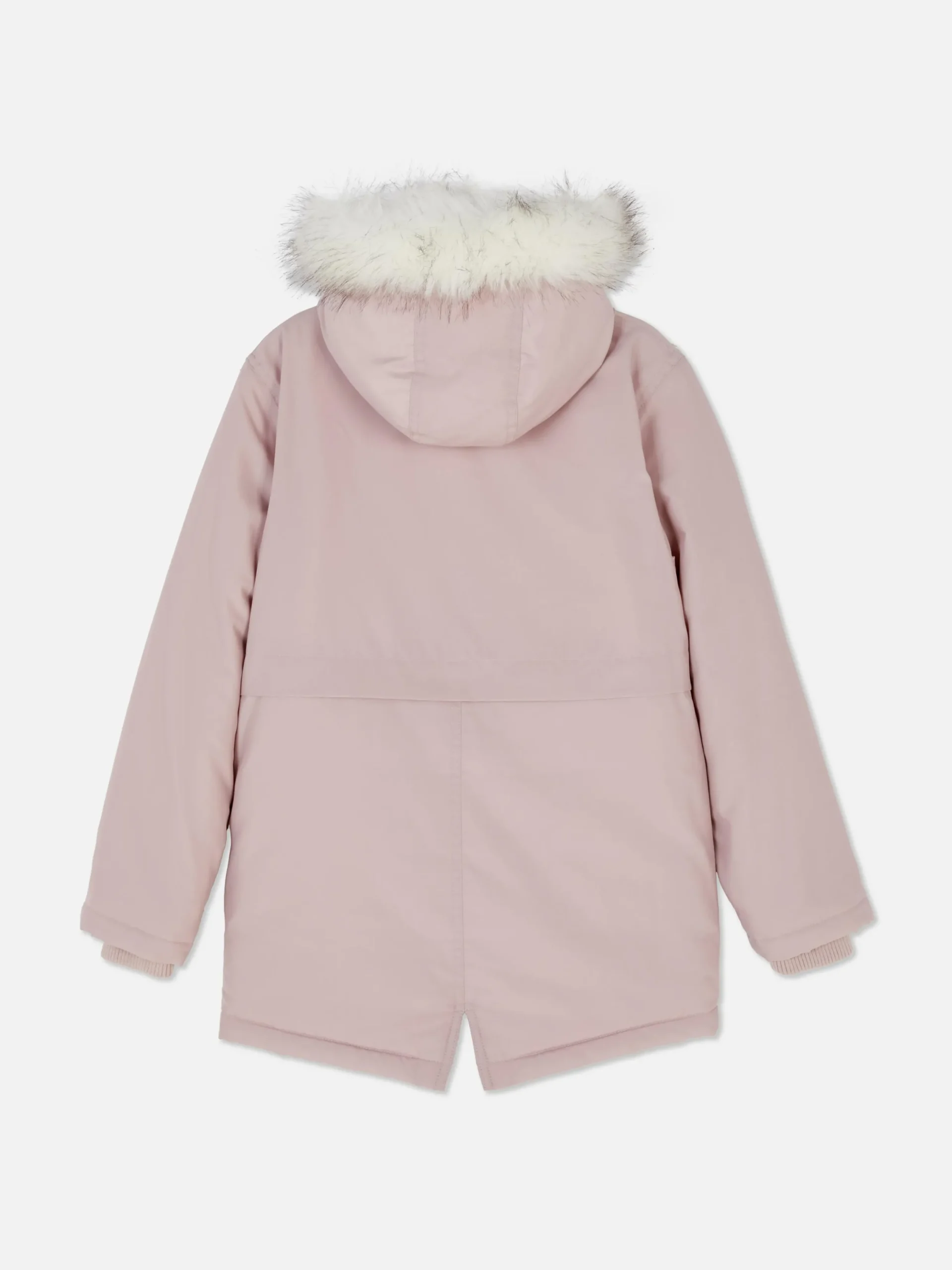Niños Primark Abrigos Y Chaquetas|Parka De Pelo Sintético Con Capucha