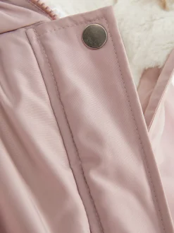 Niños Primark Abrigos Y Chaquetas|Parka De Pelo Sintético Con Capucha