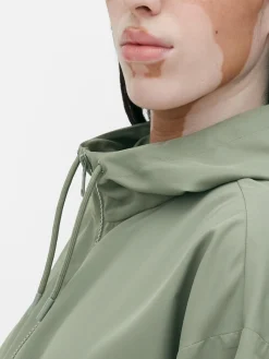 Mujer Primark Abrigos Y Chaquetas|Parka Impermeable Ligera Con Capucha