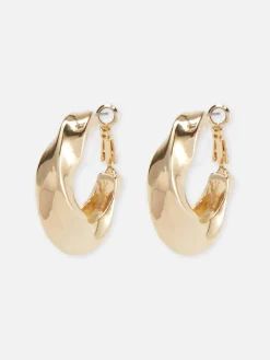 Mujer Primark Bisutería|Pendientes De Aro Curvados