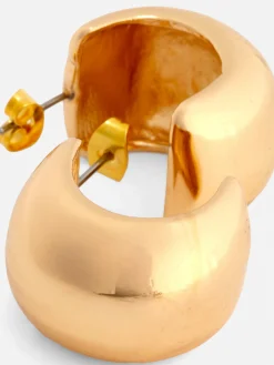 Mujer Primark Bisutería|Pendientes De Medio Aro Gruesos