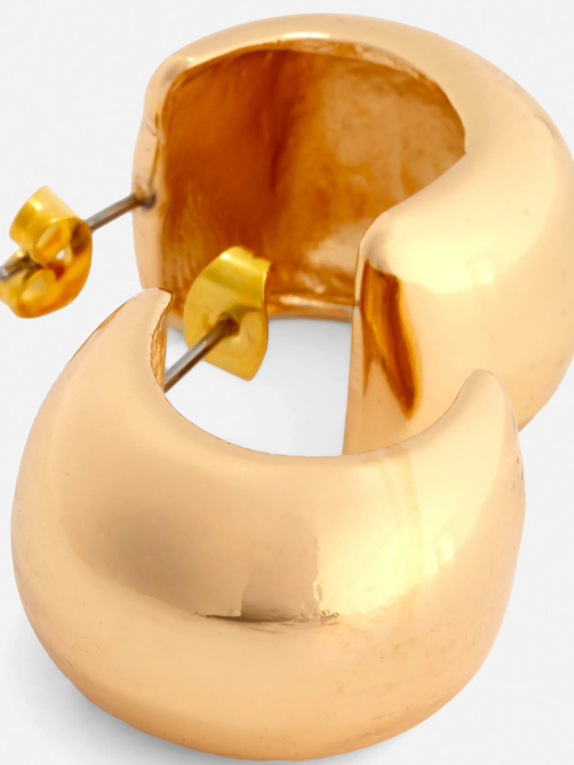 Mujer Primark Bisutería|Pendientes De Medio Aro Gruesos