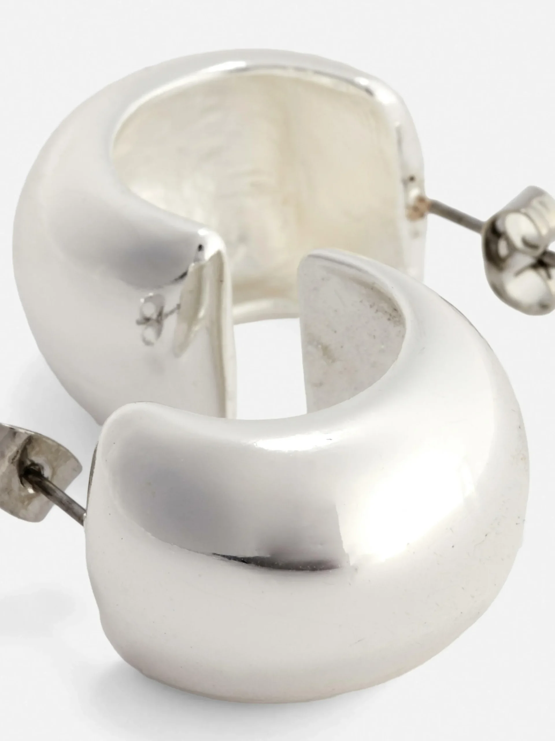 Mujer Primark Bisutería|Pendientes De Medio Aro Gruesos