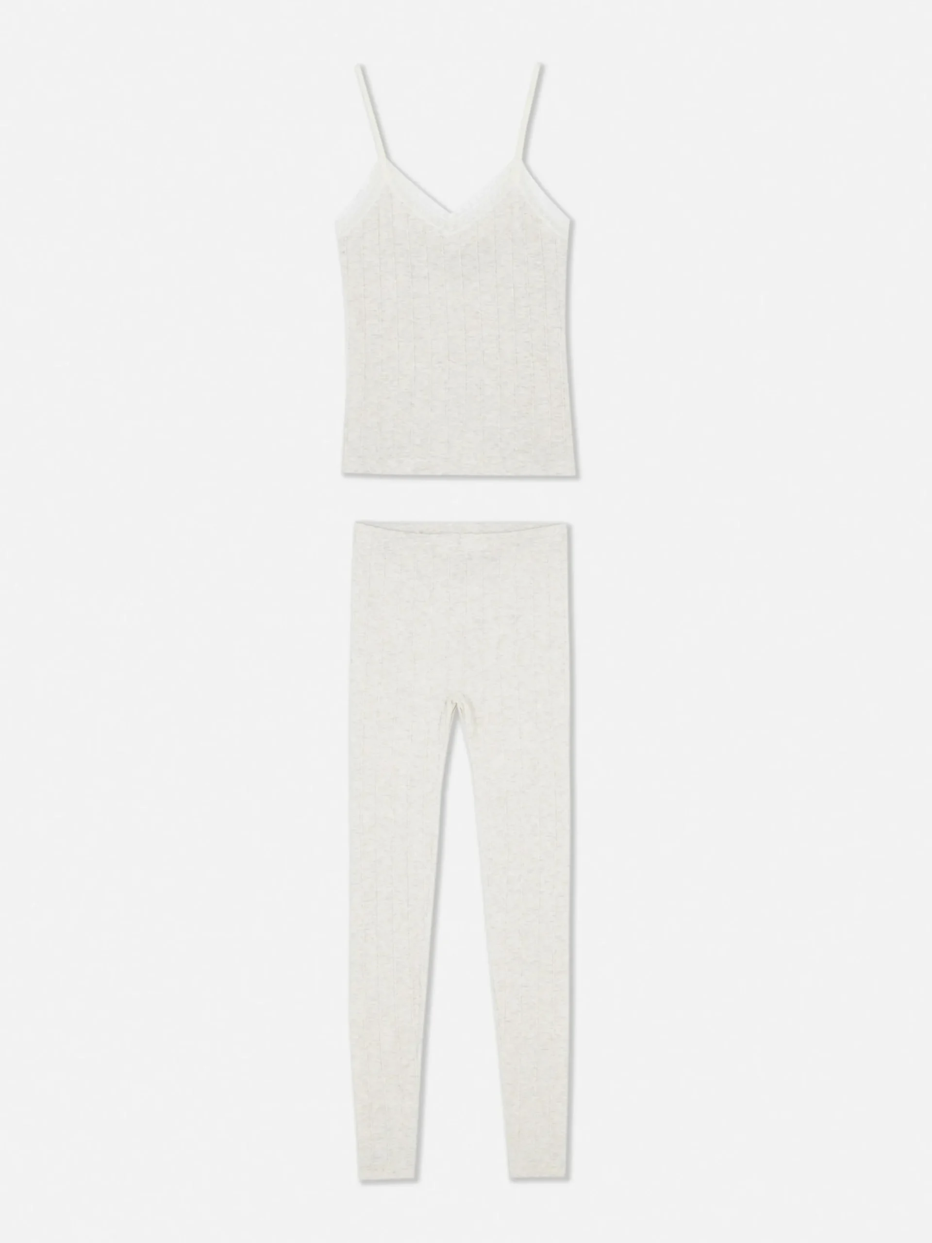 Mujer Primark Sets De Pijamas|Pijama Con Camiseta De Tirantes Y Leggings