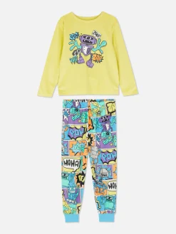 Niños Primark Pijamas Y Ropa Para Dormir|Pijama Con Estampado De Robots