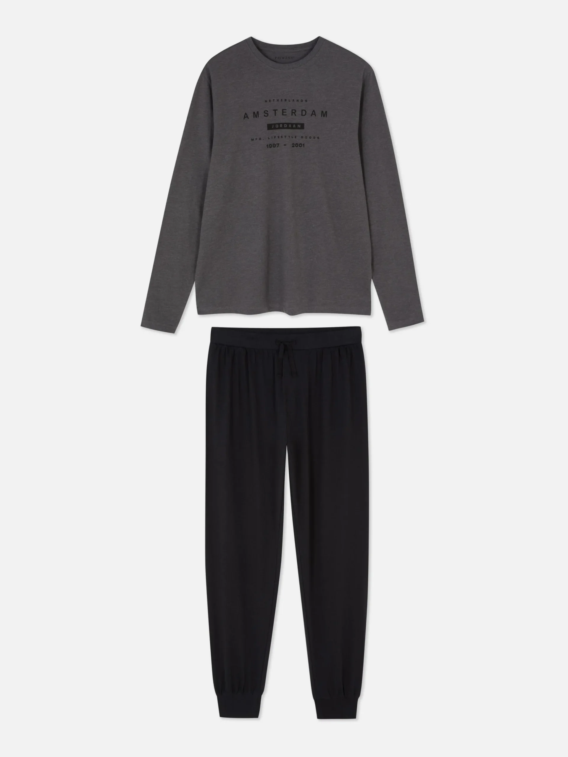 Hombre Primark Pijama|Pijama Con Estampado «Places Of The World»