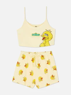 Mujer Primark Sets De Pijamas|Pijama Corto De Barrio Sésamo