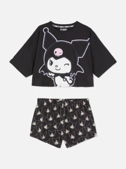 Mujer Primark Sets De Pijamas|Pijama Corto De Kuromi De Hello Kitty