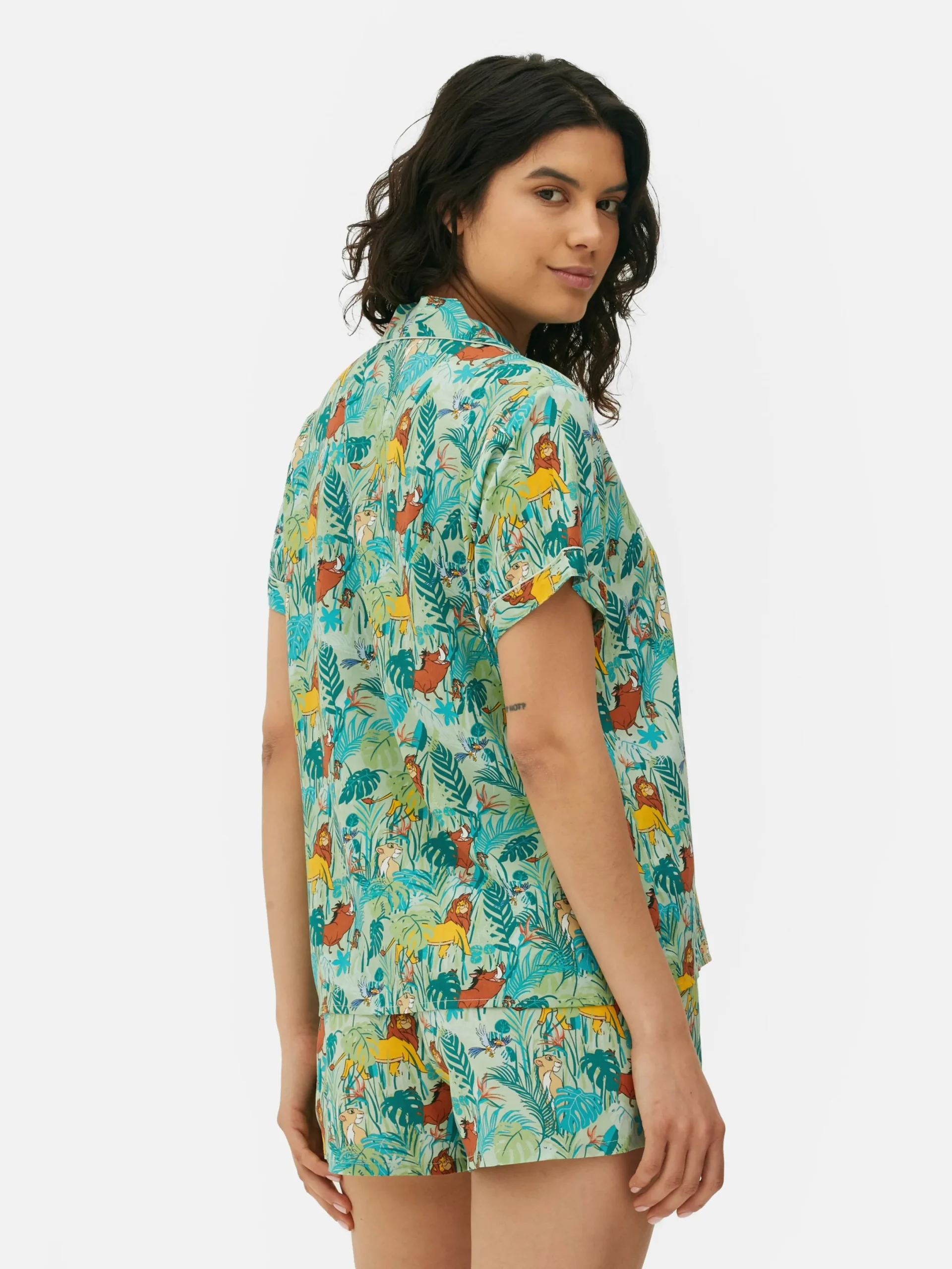 Mujer Primark Sets De Pijamas|Pijama Corto De Punto De El Rey León De Disney