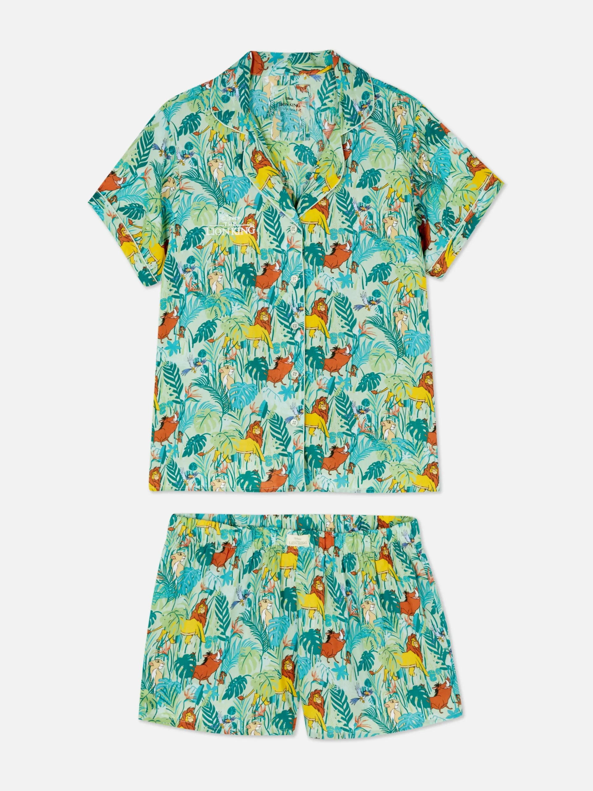 Mujer Primark Sets De Pijamas|Pijama Corto De Punto De El Rey León De Disney