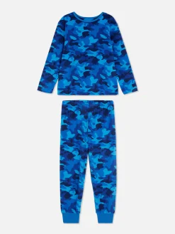 Niños Primark Pijamas Y Ropa Para Dormir|Pijama De Camuflaje De Velvetón