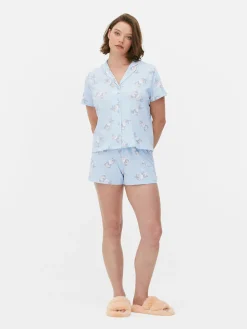 Mujer Primark Sets De Pijamas|Pijama De Manga Corta De Bambi Y Tambor De Disney