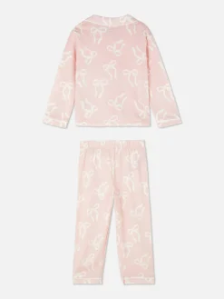 Niños Primark Pijamas Y Ropa Para Dormir|Pijama De Manga Larga Con Lazo