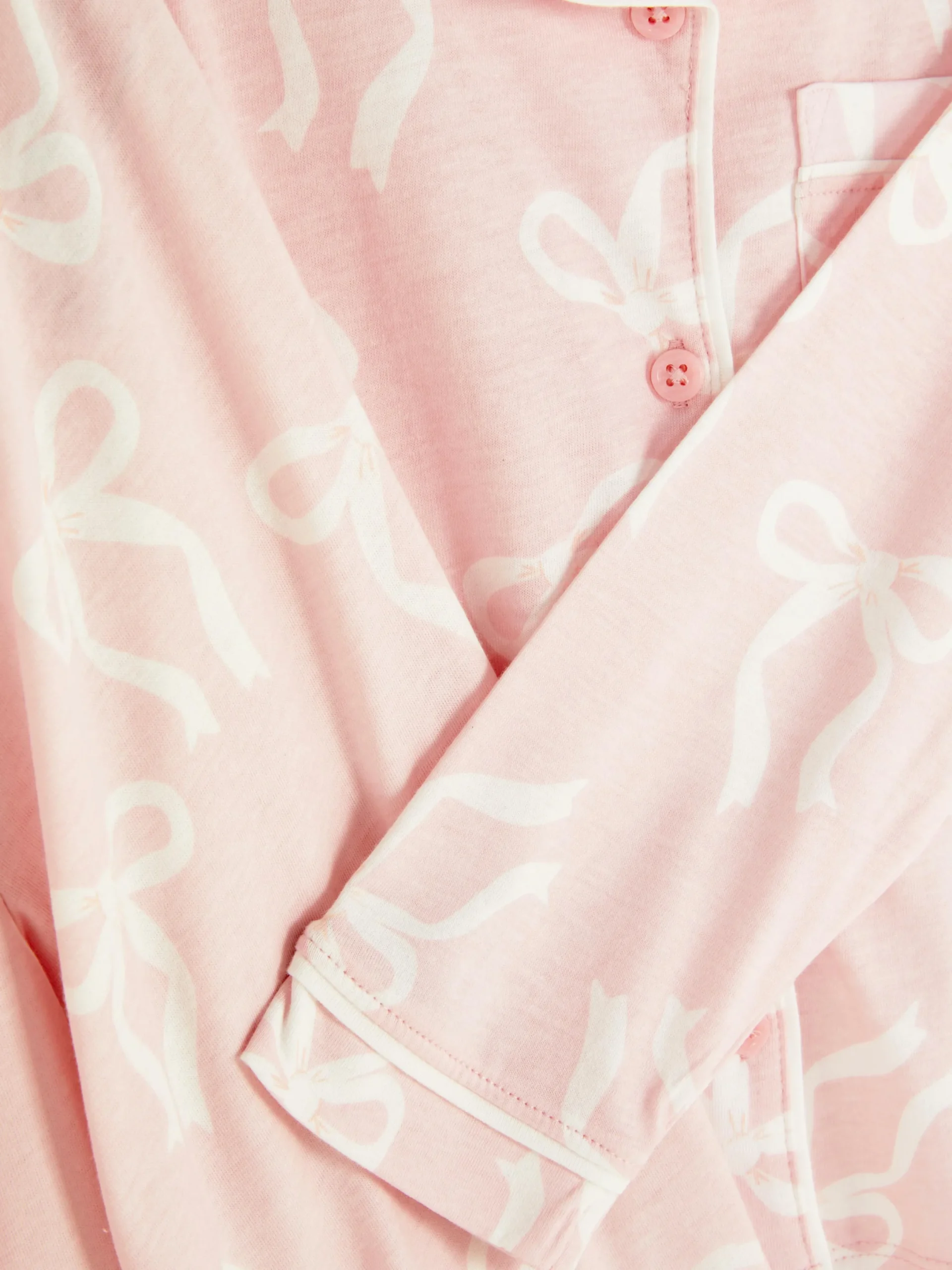 Niños Primark Pijamas Y Ropa Para Dormir|Pijama De Manga Larga Con Lazo