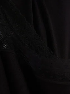 Mujer Primark Sets De Pijamas|Pijama De Manga Larga Con Ribete De Encaje