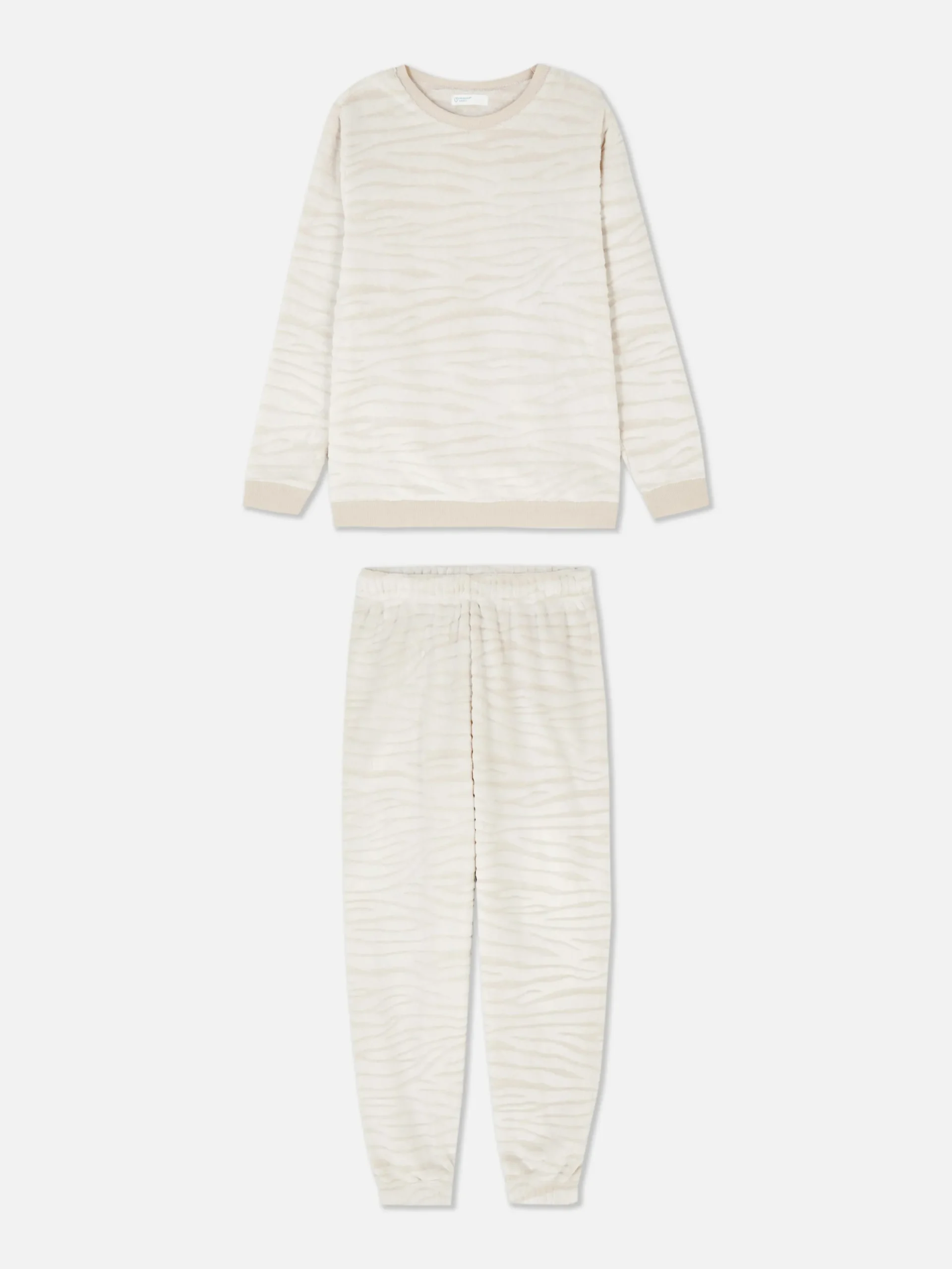 Mujer Primark Sets De Pijamas|Pijama De Tejido Polar De Manga Larga