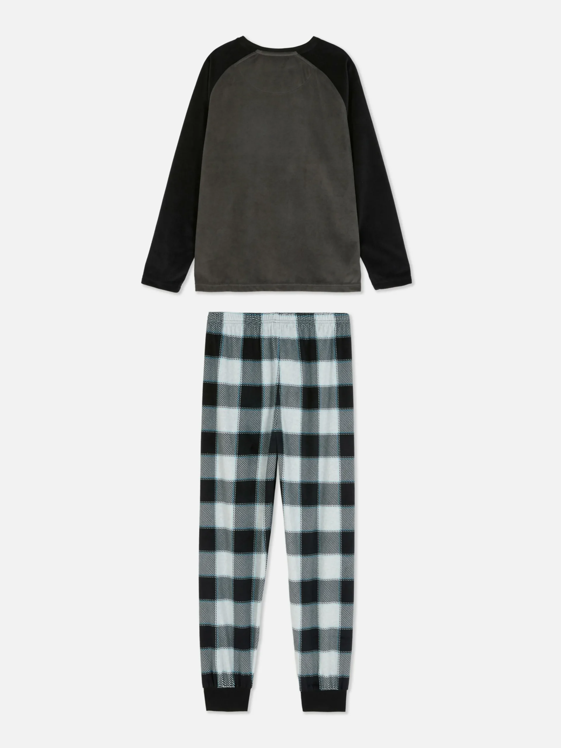 Niños Primark Pijamas Y Ropa Para Dormir|Pijama De Velvetón A Cuadros