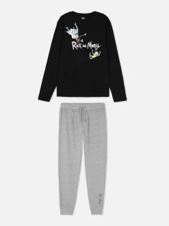 Hombre Primark Pijama|Pijama Largo De Rick Y Morty