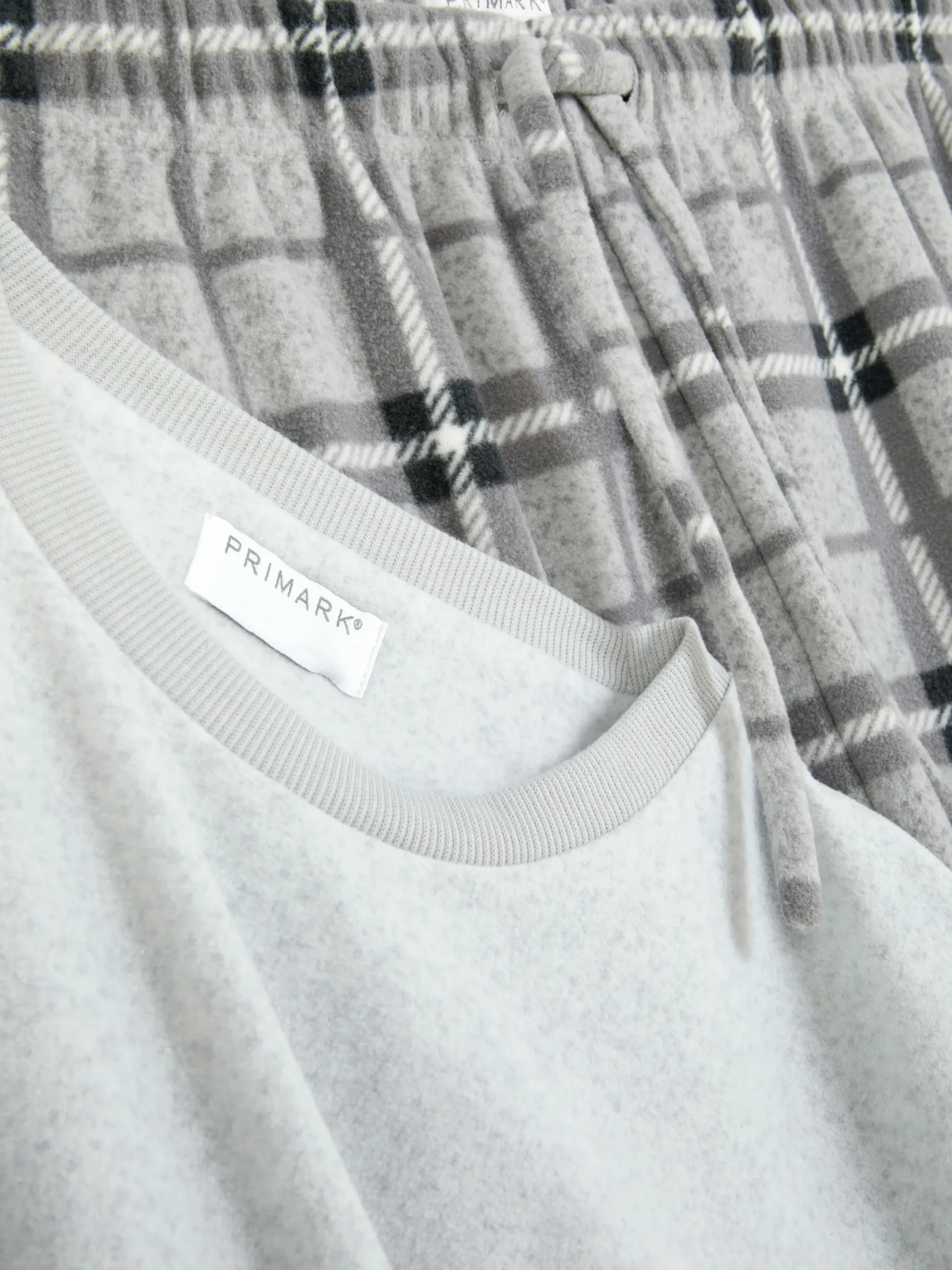 Hombre Primark Pijama|Pijama Largo Suave De Cuadros