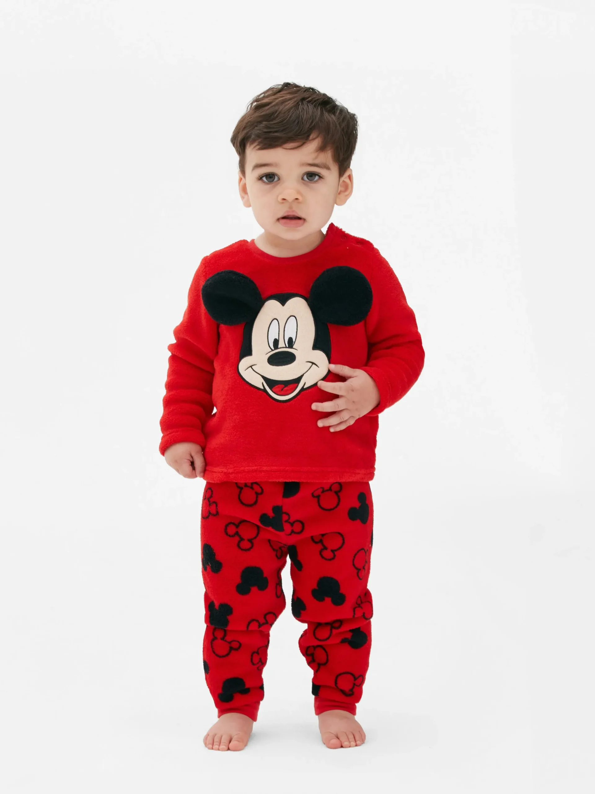 Primark Pijamas Y Ropa Para Dormir|Pijama Polar De Mickey Mouse De Disney