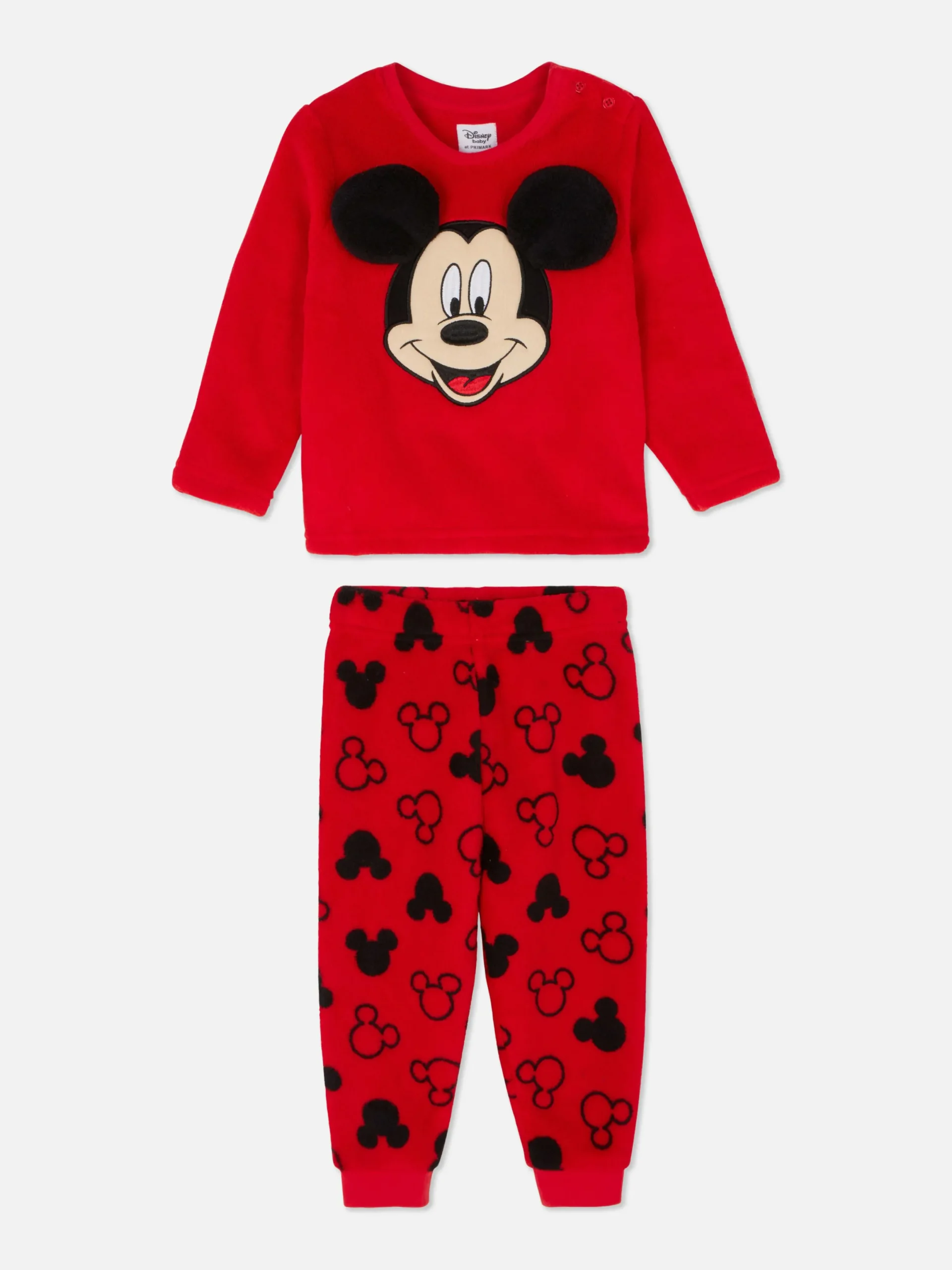Primark Pijamas Y Ropa Para Dormir|Pijama Polar De Mickey Mouse De Disney