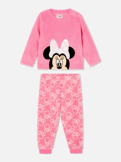 Primark Pijamas Y Ropa Para Dormir|Pijama Polar De Minnie Mouse De Disney