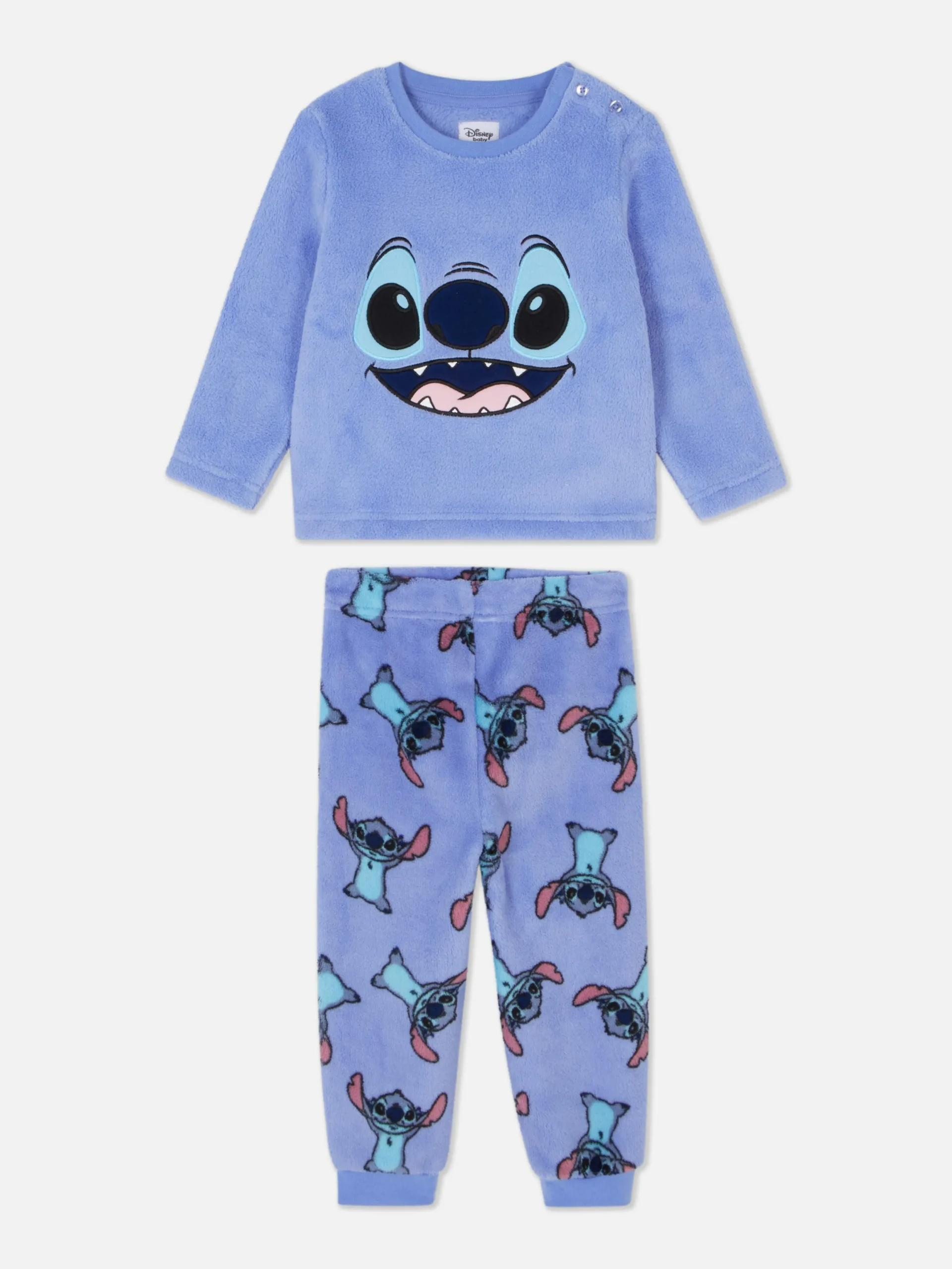 Primark Pijamas Y Ropa Para Dormir|Pijama Suave De Stitch De Disney