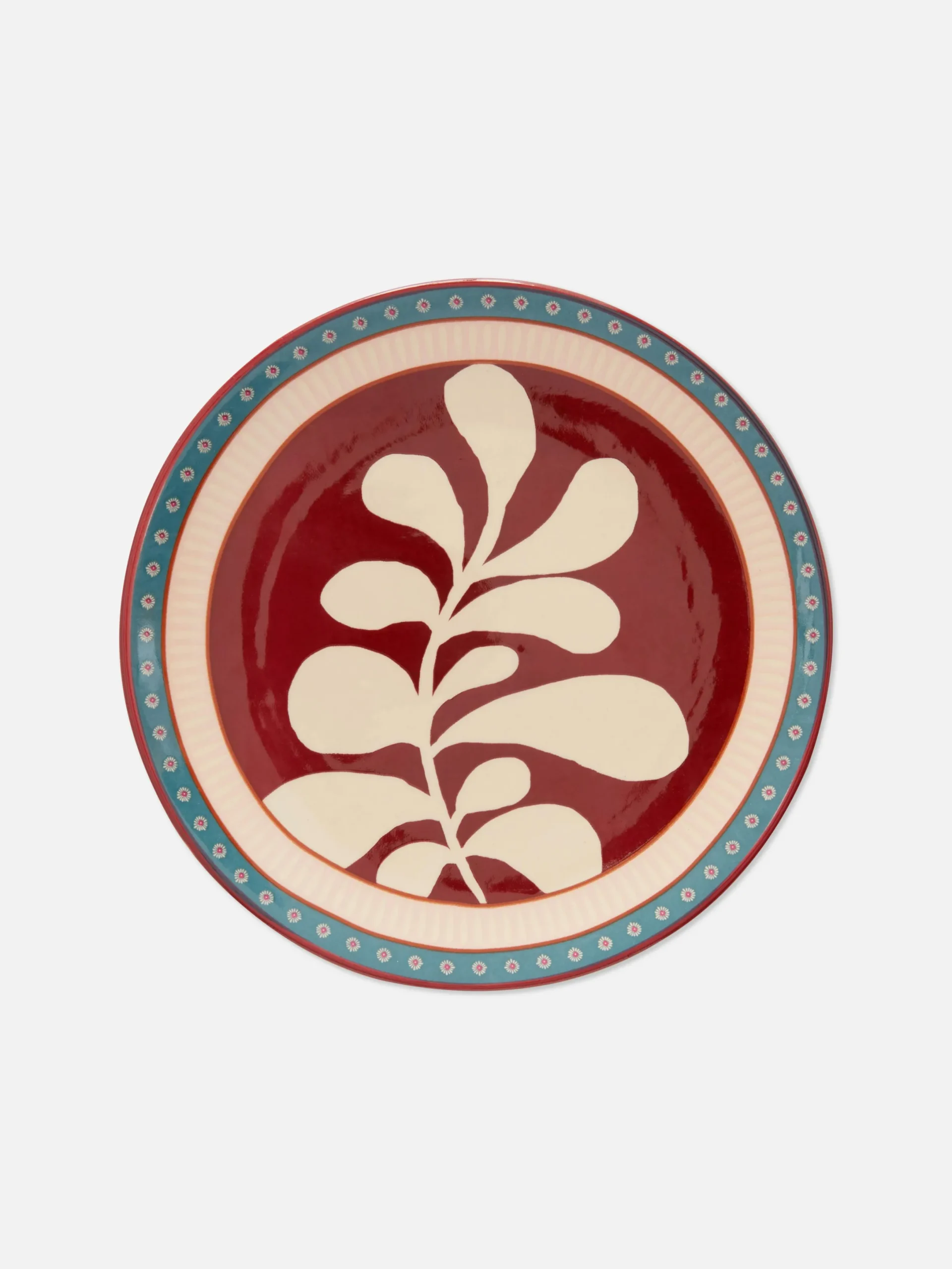 Primark Platos, Fuentes Y Boles|Plato Auxiliar Con Diseño Floral