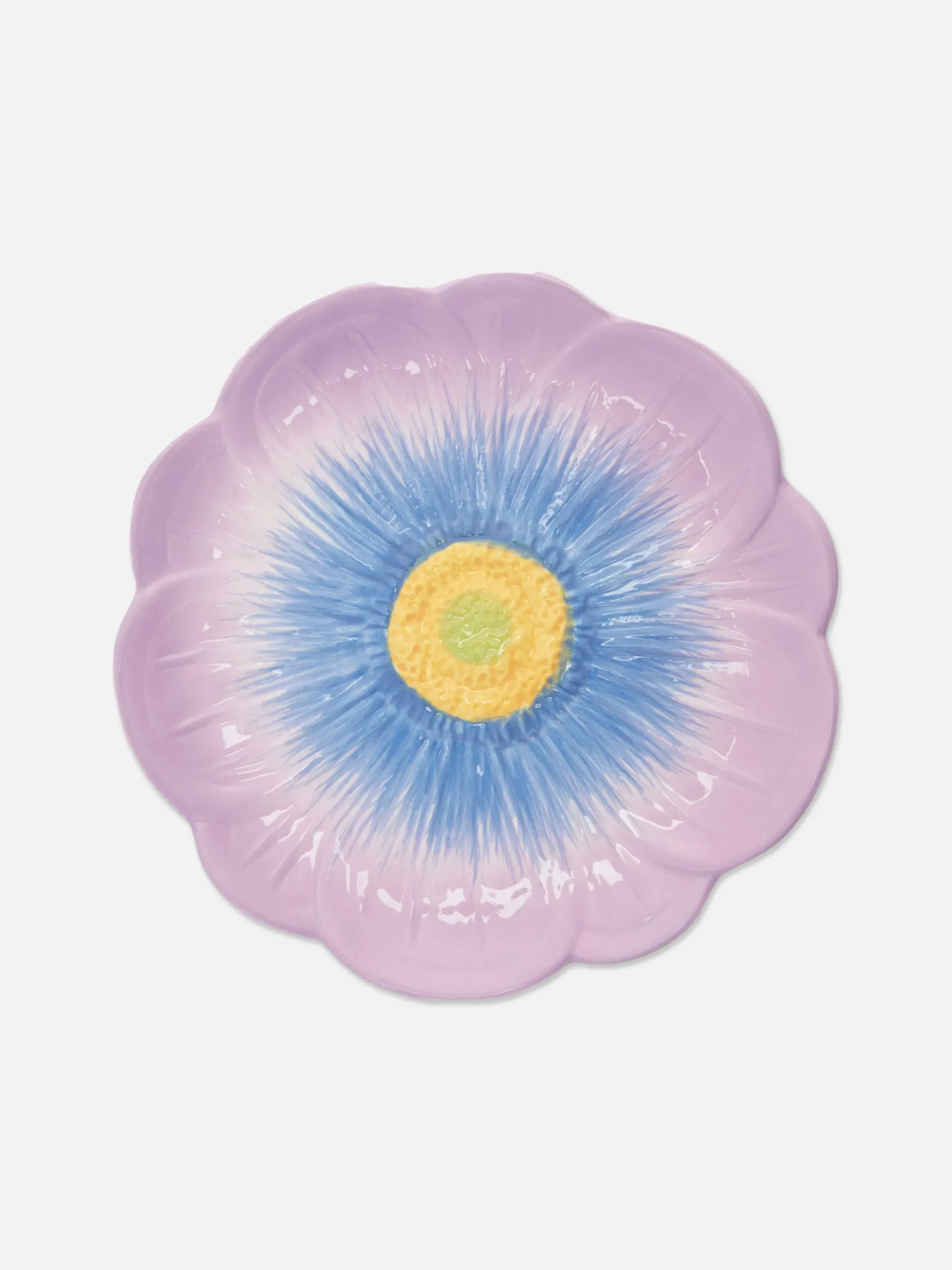 Primark Platos, Fuentes Y Boles|Menaje|Plato Auxiliar Con Textura Y Forma De Flor