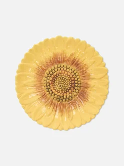 Primark Platos, Fuentes Y Boles|Menaje|Plato Auxiliar Con Textura Y Forma De Flor