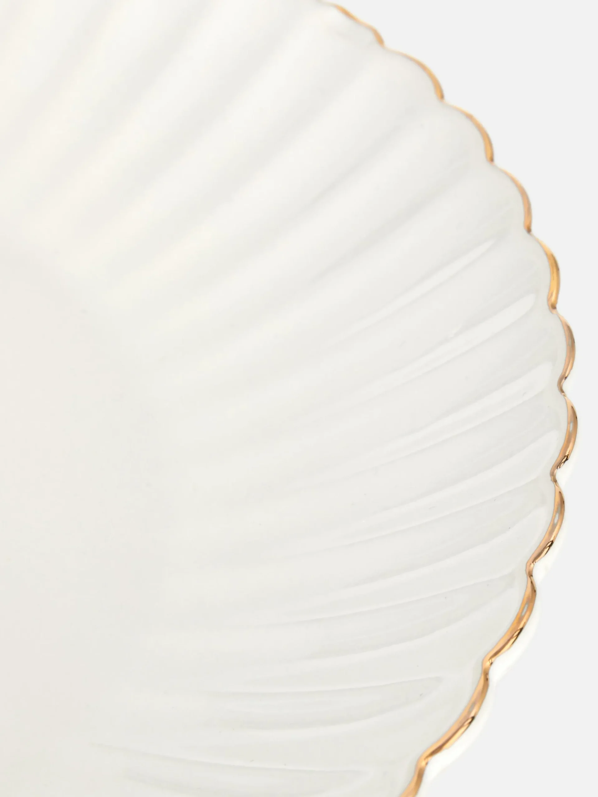 Primark Platos, Fuentes Y Boles|Menaje|Plato Llano Festoneado Con Ribete Dorado