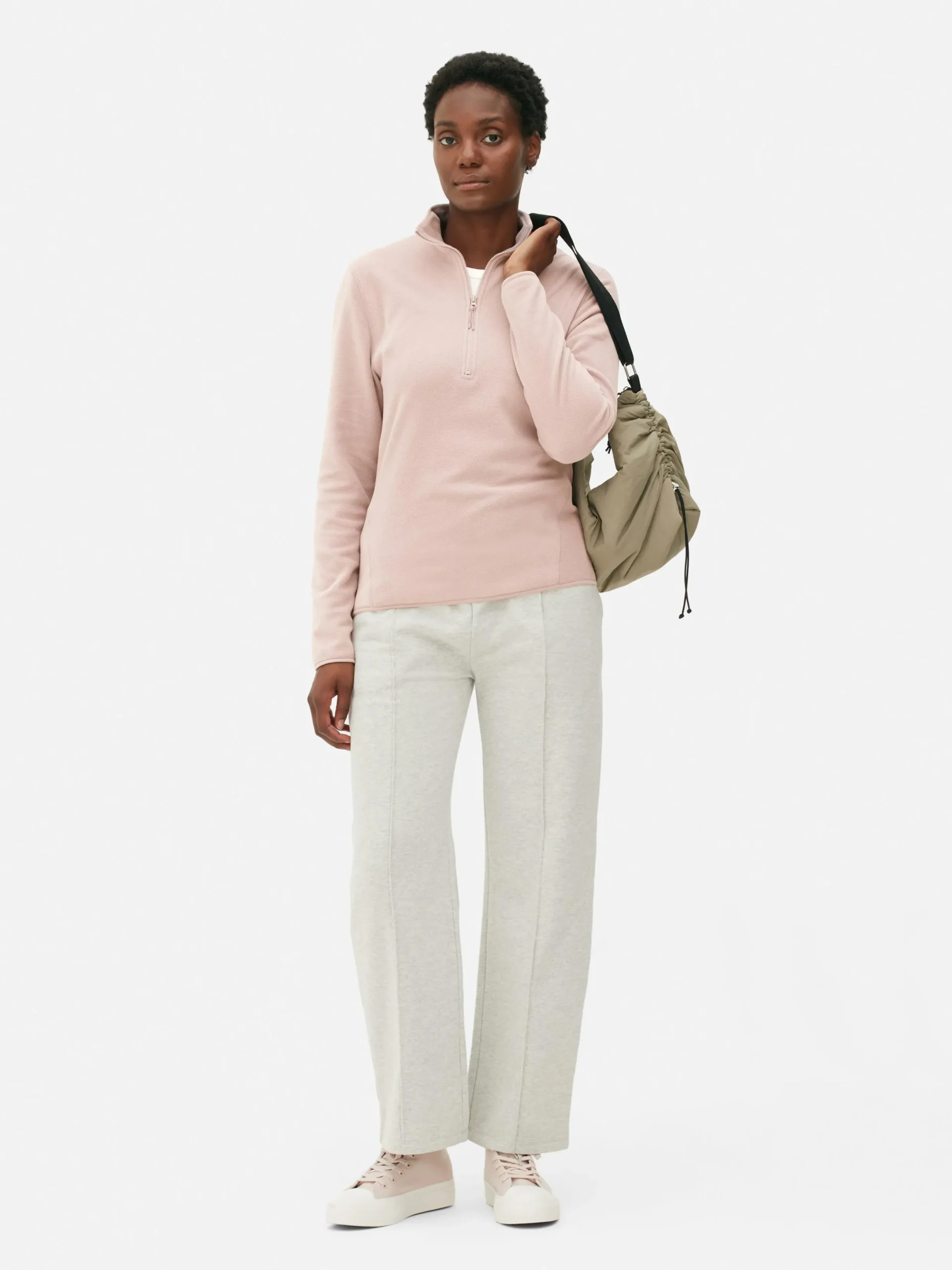 Mujer Primark Jerseys Y Cárdigans|Polar Con Media Cremallera