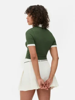 Mujer Primark Tops Y Camisetas|Polo Corto Michigan State