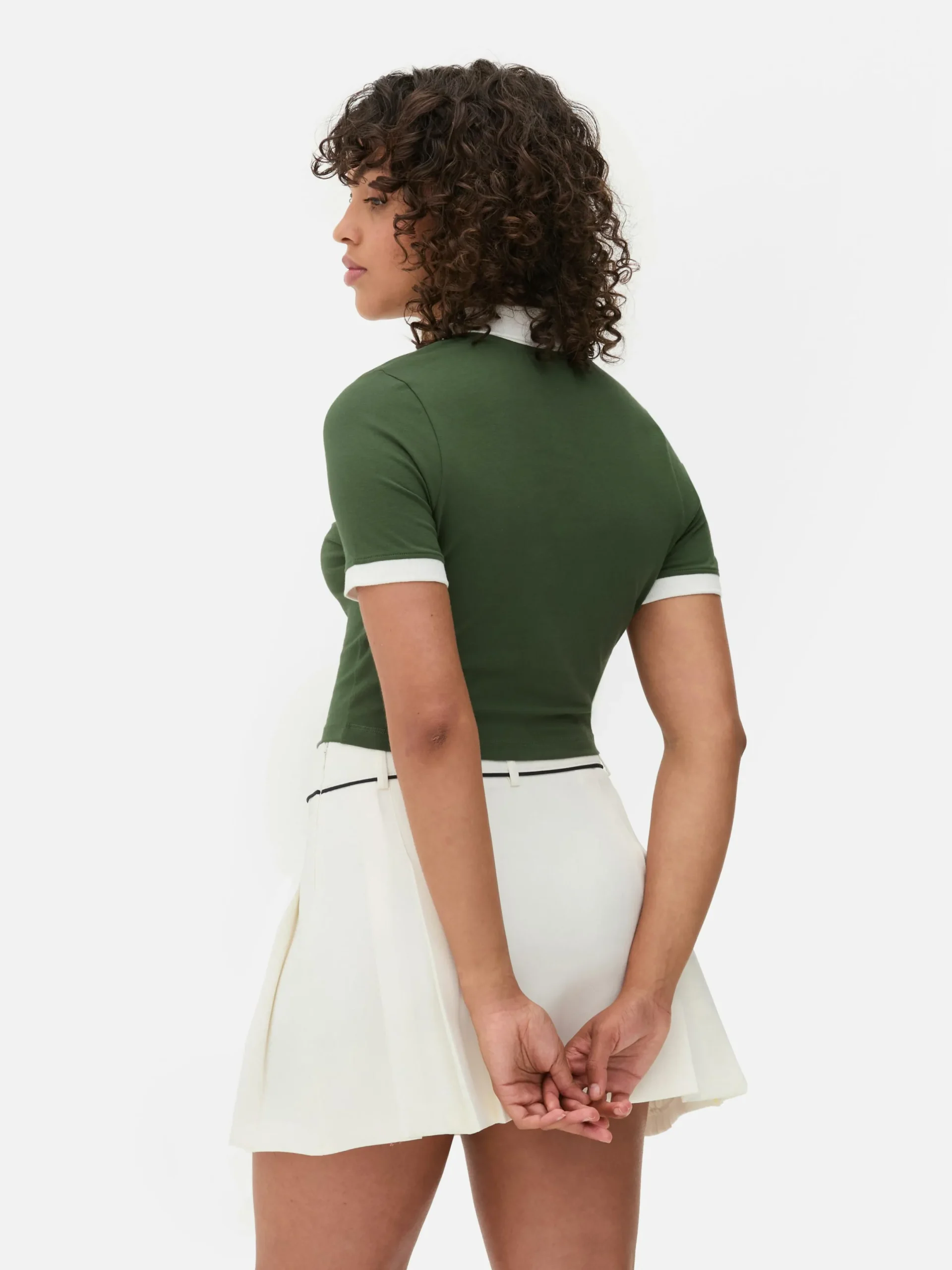 Mujer Primark Tops Y Camisetas|Polo Corto Michigan State