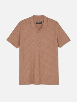 Hombre Primark Tops Y Camisetas|Polo De Punto Con Textura De Kem