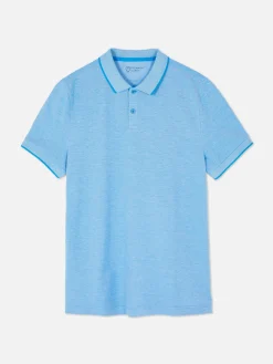 Hombre Primark Tops Y Camisetas|Polo De Punto Ojo De Perdiz
