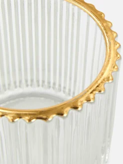 Primark Perfume Para El Hogar|Portavelas Estriado Para Velas De Té